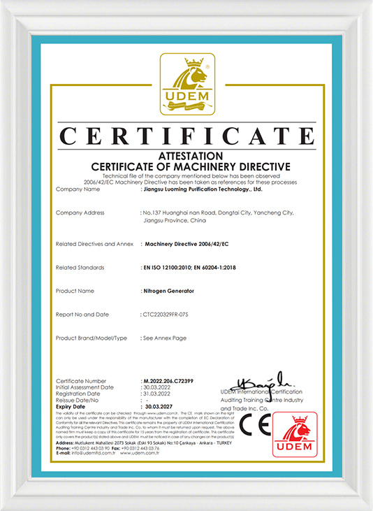 Máy phát điện CE-Nitơ