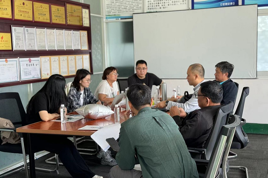 Kiểm tra nhà máy của khách hàng Myanmar